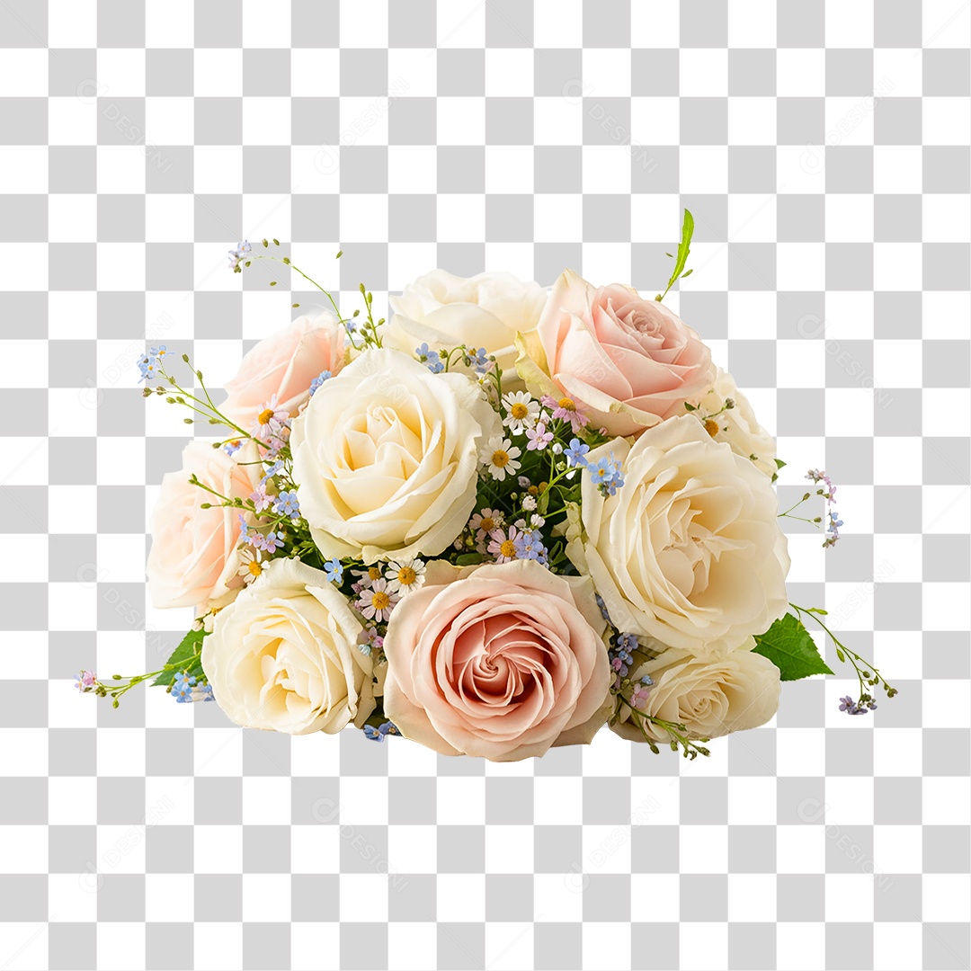 Arranjo de Flores PNG Transparente