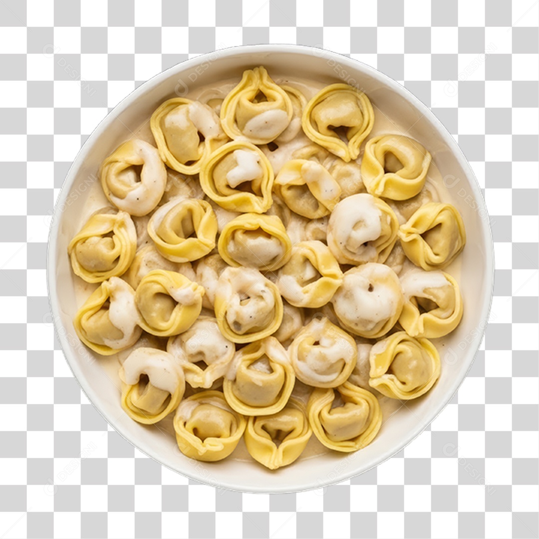 Prato com Nhoque PNG Transparente