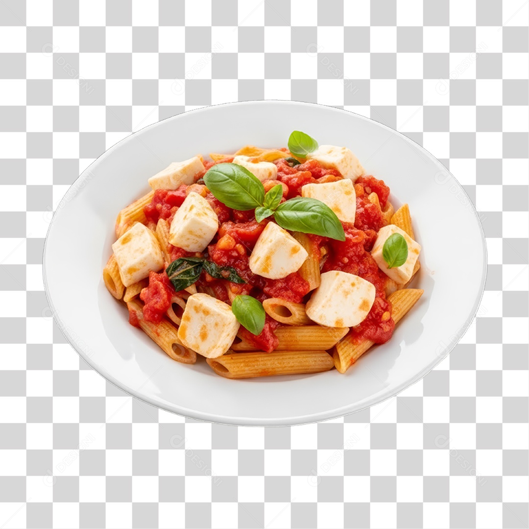 Prato de Macarrão Variado PNG Transparente