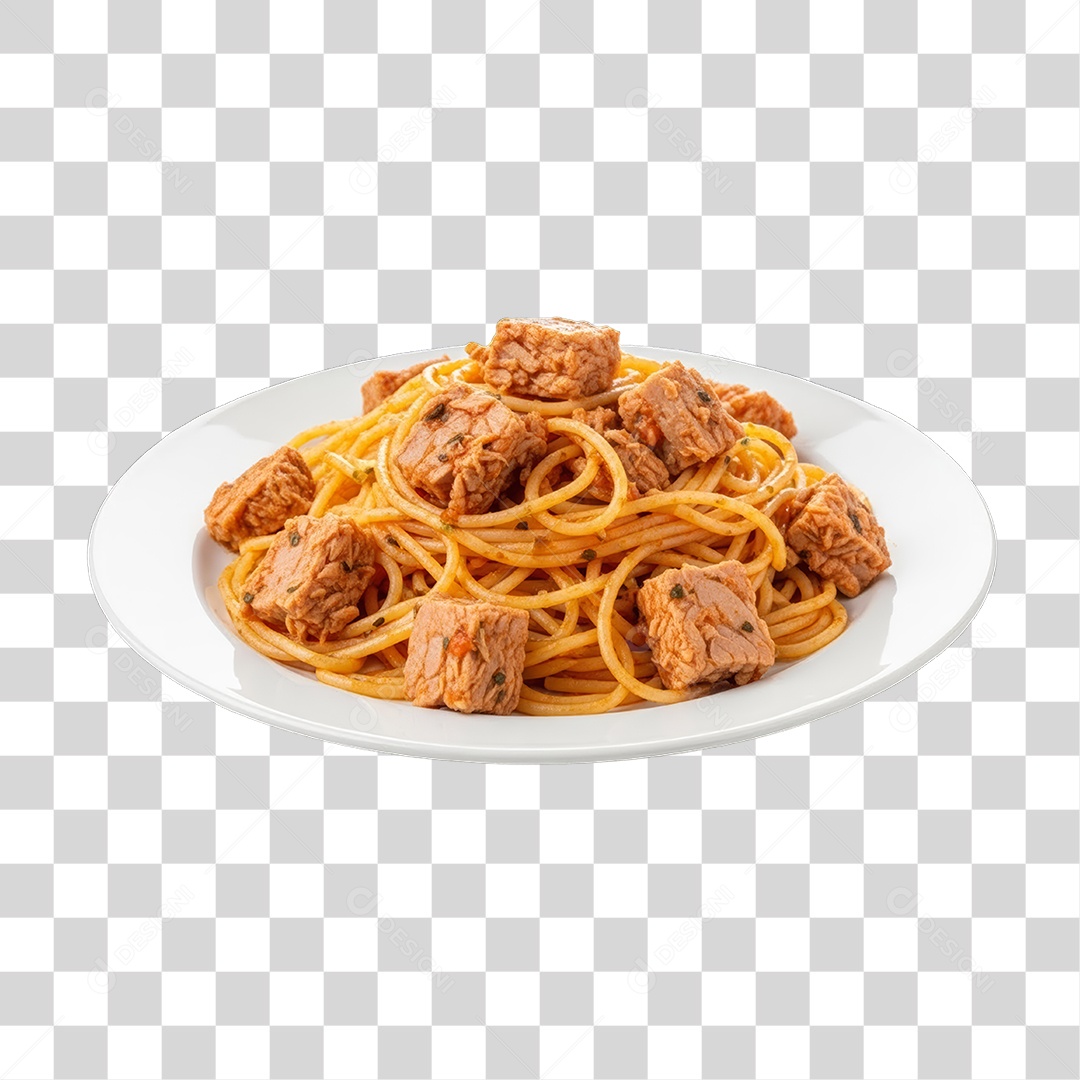 Prato de Macarrão Variado PNG Transparente