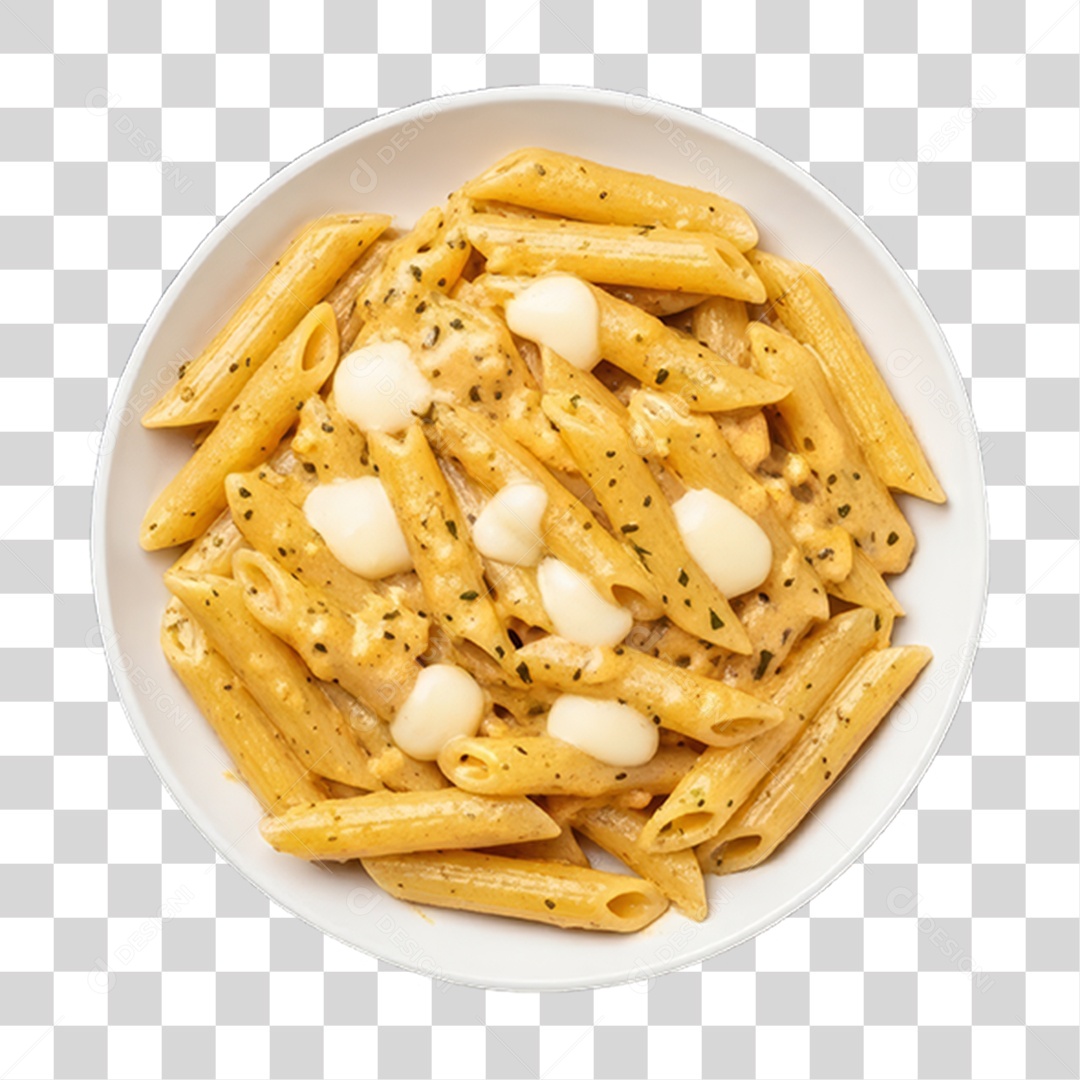 Prato de Macarrão Variado PNG Transparente