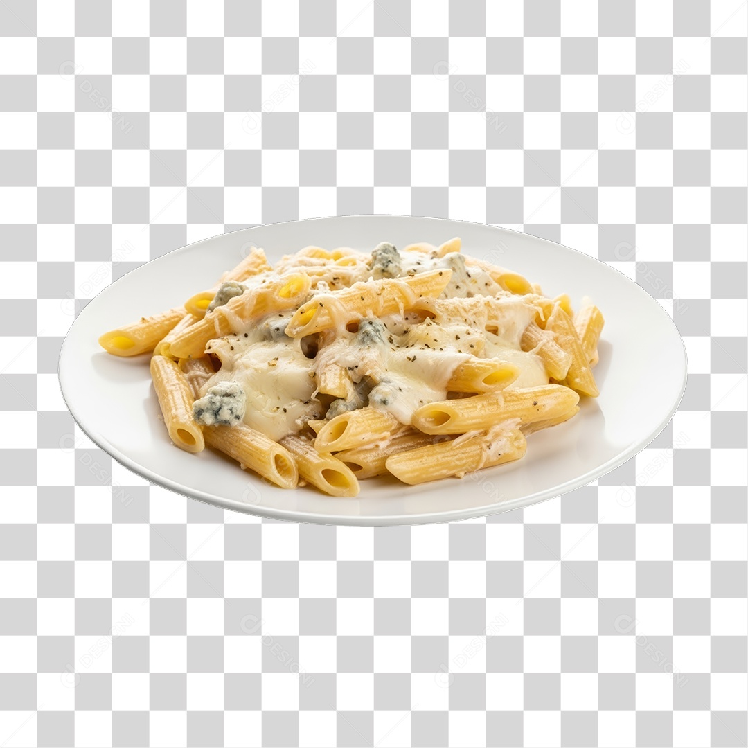 Prato de Macarrão Variado PNG Transparente