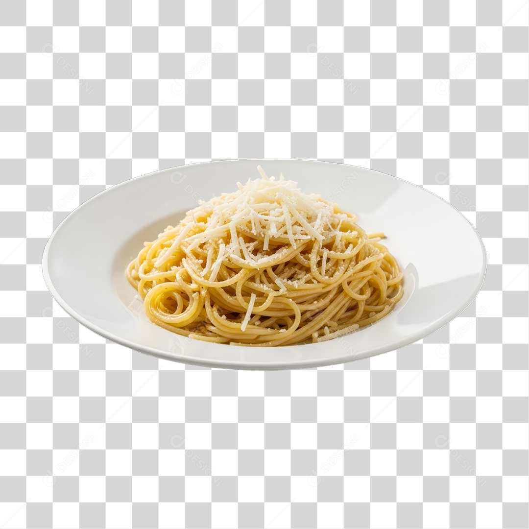 Prato de Macarrão Variado PNG Transparente