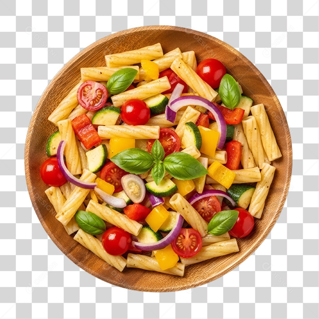 Prato de Macarrão Variado PNG Transparente