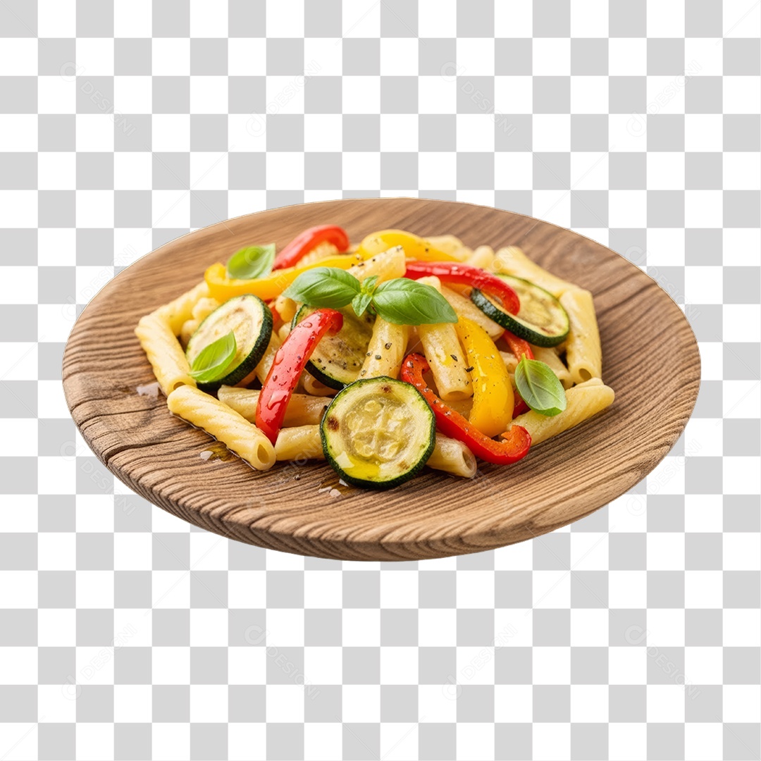 Prato de Macarrão Variado PNG Transparente