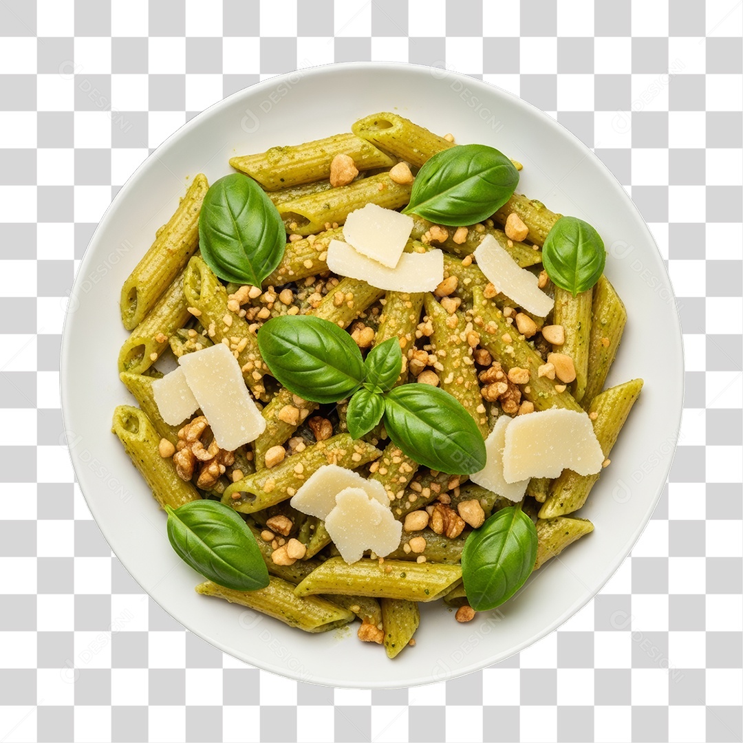 Prato de Macarrão Variado PNG Transparente