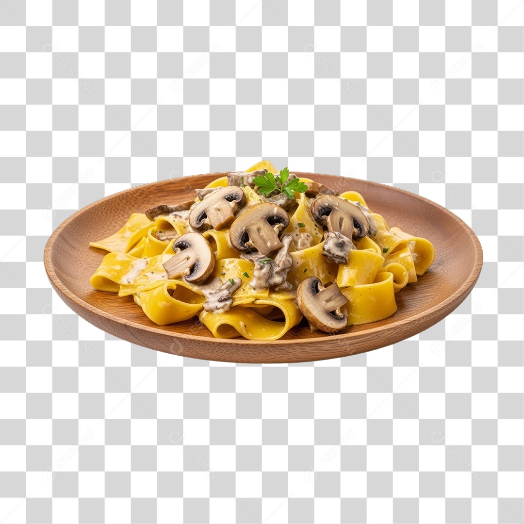 Prato de Macarrão Variado PNG Transparente