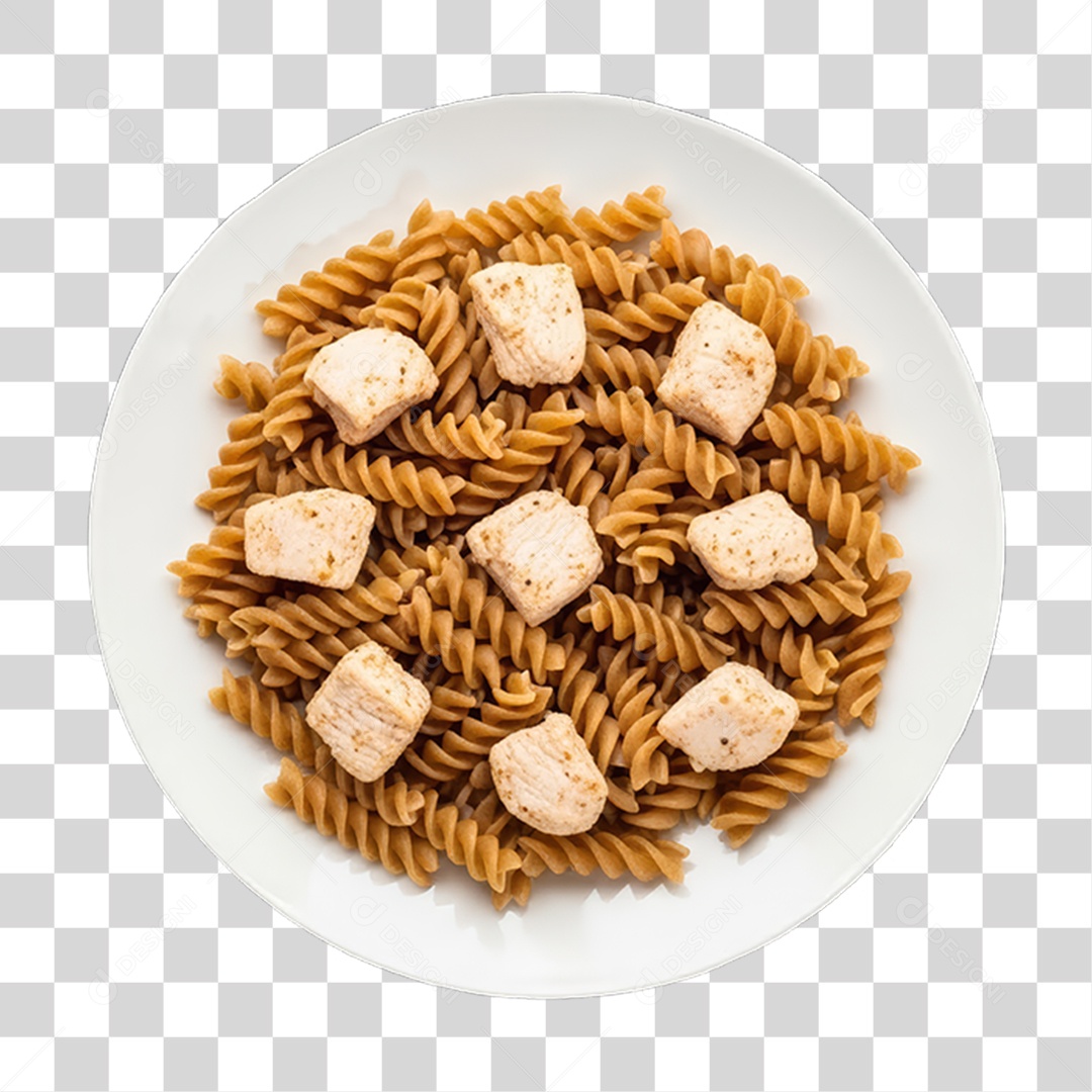 Prato de Macarrão Variado PNG Transparente