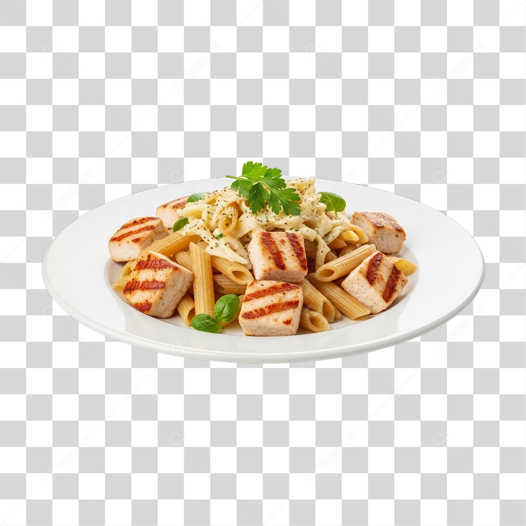 Prato de Macarrão Variado PNG Transparente