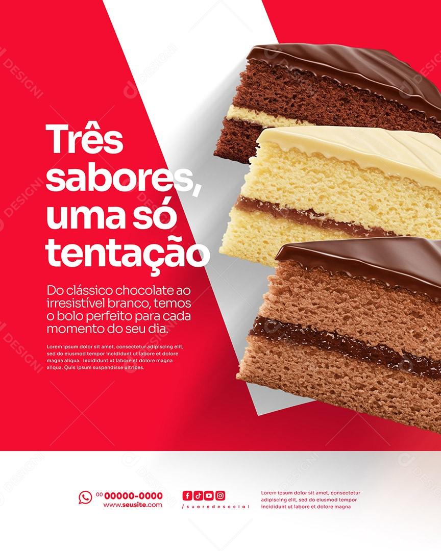 Padaria Social Media PSD Editável