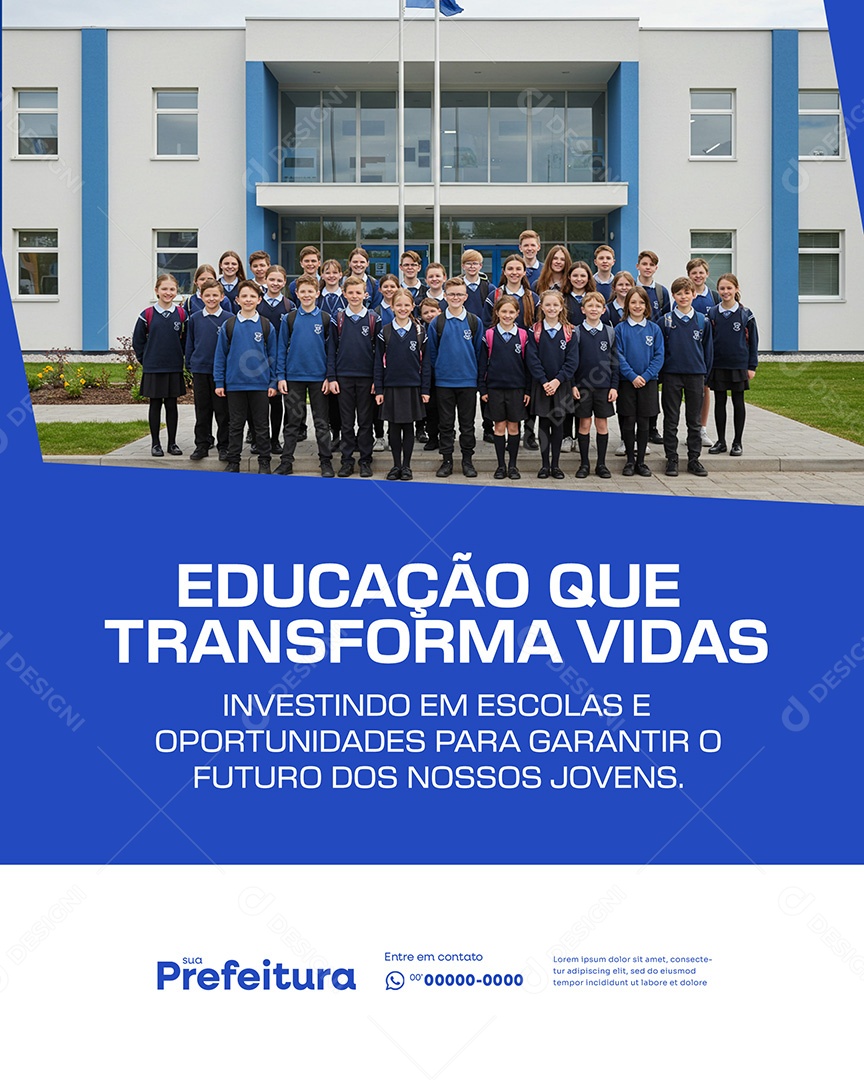 Prefeitura Social Media PSD Editável