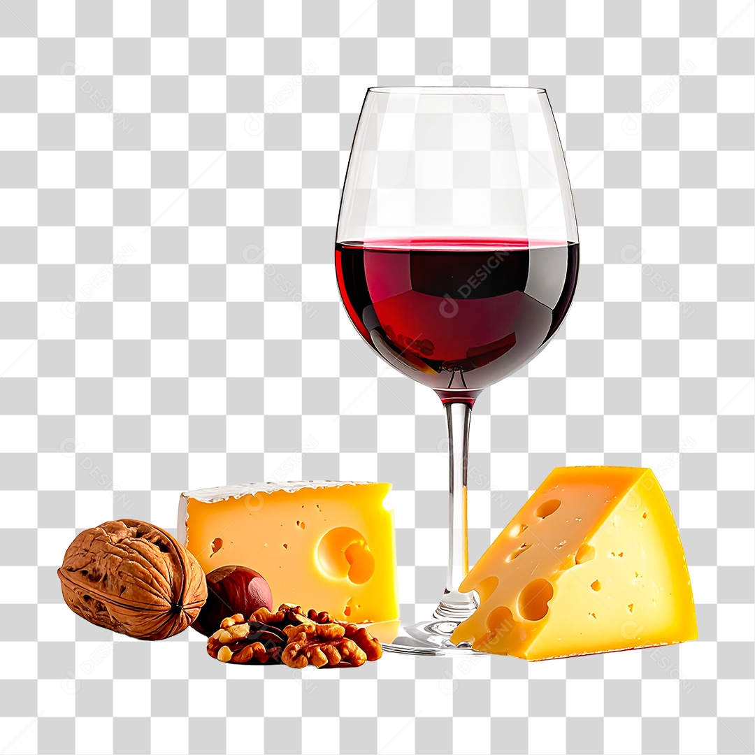 Taça de Vinho PNG Transparente