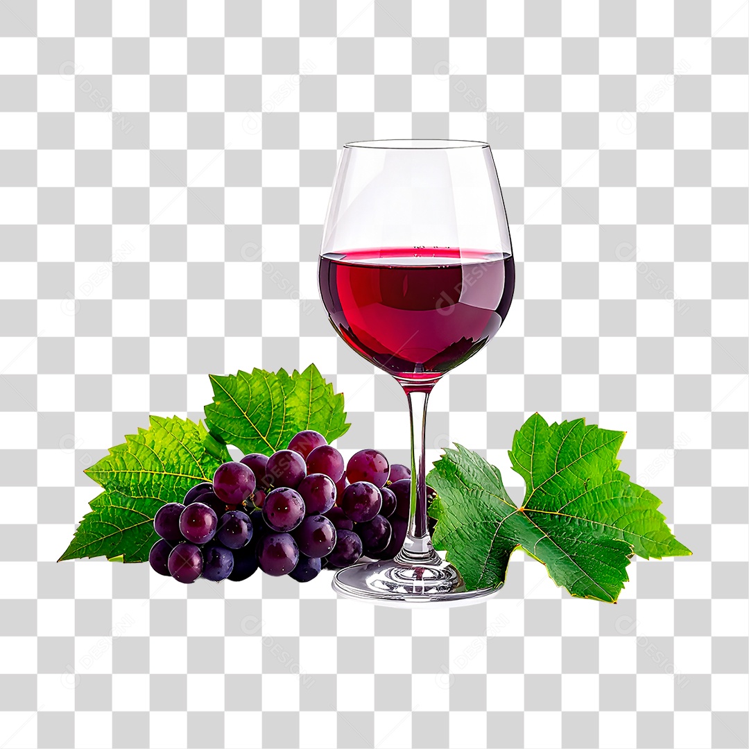 Taça de Vinho PNG Transparente