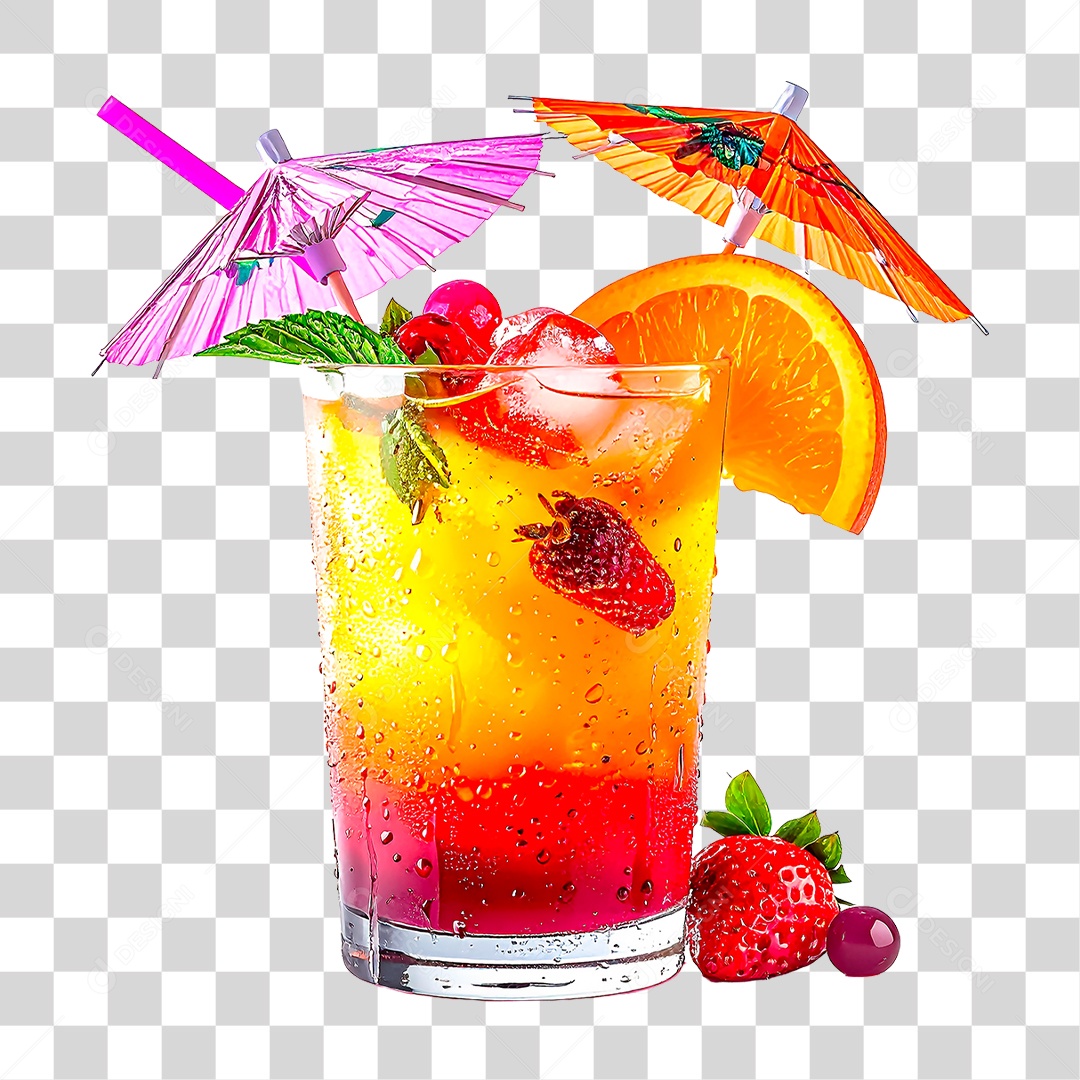 Drink Tropical PNG Transparente