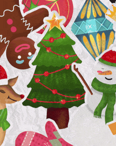 Motion Loja de Suplementos Esquenta de Natal Todo Site com 40% Off After Effects Editável