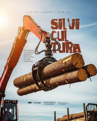 Silvicultura 07 de Dezembro Banner Movimento PSD Editável
