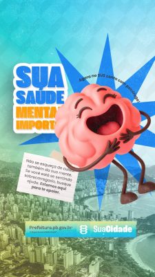 Saúde Mental Importa Prefeitura.pb.gov.br SuaCidade PSD Editável