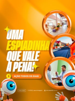 Big Brother Brasil Uma Espiadinha Que Vale a Pena! Ação Todos os Dias!