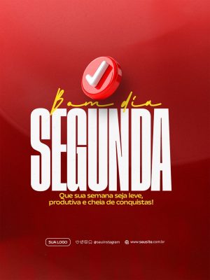 Segunda Bom Dia de Boas-Vindas com Cheque