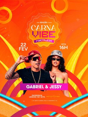 Flyer Carna Vibe Fortaleza Edição 1 Flyer 22 de Fevereiro Open 16h PSD Editável