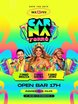 Carna Forró Social Media Feed PSD Editável