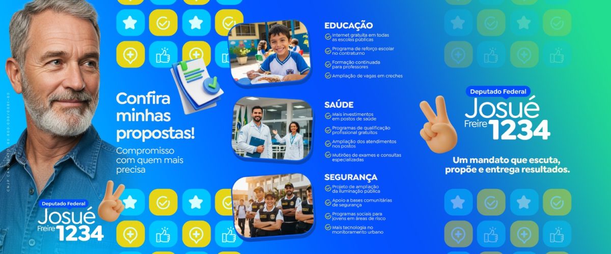 Campanha Política  Deputado Propostas PSD Editável