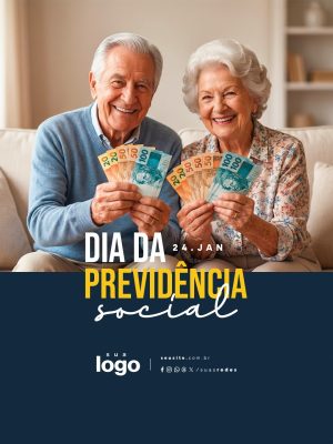 Previdência Social 24 de Janeiro PSD Editável