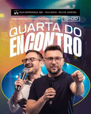 Quarta do Encontro Celebração Evento  PSD Editável