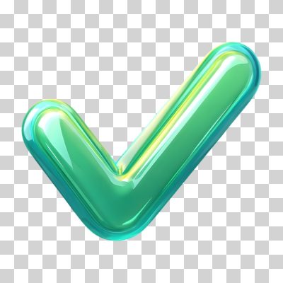 Checklist Ícone Certo Verde Símbolo PNG Transparente