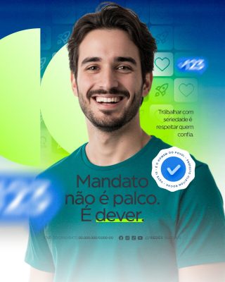 Política Candidatura Mandato Não É Palco É Dever PSD Editável