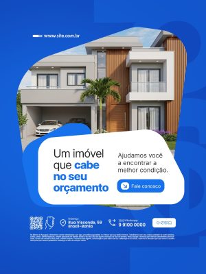 Imobiliária Imóvel Que Cabe no seu Orçamento Imobiliário PSD Editável