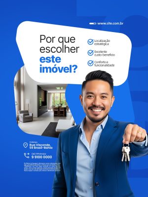 Imobiliária Imóvel Por Que Escolher Este Imóvel PSD Editável