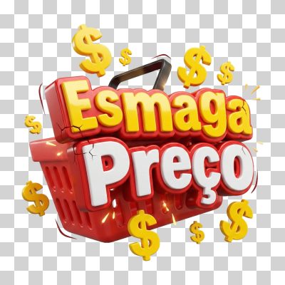 Promoção Esamaga Preço Banner Oferta Especial PNG Transparente