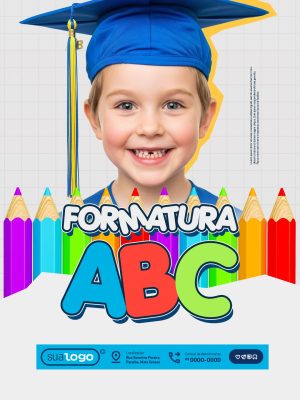 Formatura ABC Social Media PSD Editável