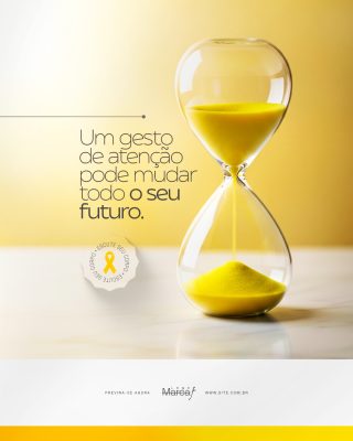 Março Amarelo Conscientização sobre a Endometriose Social Media PSD Editável