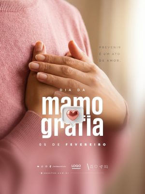 Dia da Mamografia 05 de Fevereiro PSD Editável