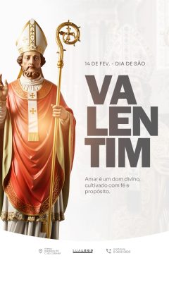São Valentim 14 de Fevereiro Dia de São Valentim PSD Editável