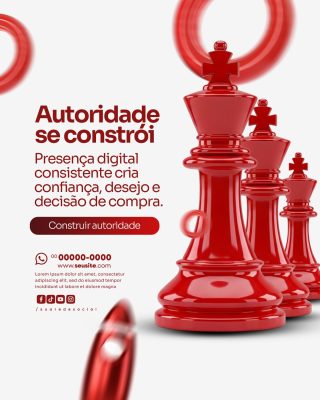 Agência de Marketing Digital Social Media PSD Editável