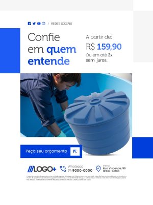 Confie em Quem Entende A Partir de R$ 159,90 PSD Editável
