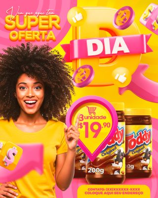 Super Oferta Vem Que Aqui Tem Dia Especial Banner PSD Editável