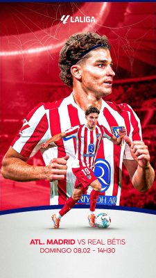 LaLiga ATL. Madrid vs Real Bétis Domingo 08