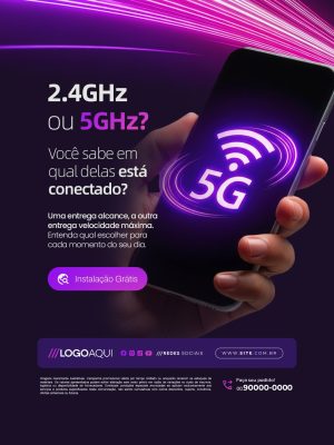 Internet  Você sabe em Qual Delas Está Conectado PSD Editável