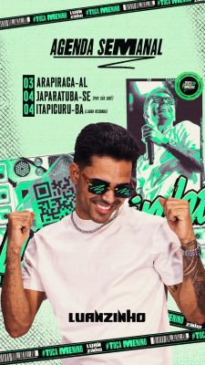 Agenda Semanal Luanzinho Tocamenino PSD Editável