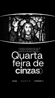Quarta-feira de Cinzas Memória Do Que Somos E Do Que Importa PSD Editável