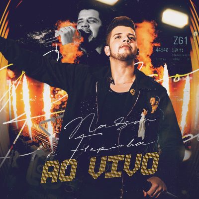Nattan Nattanzinho Ao Vivo Capa de Álbum Show PSD Editável