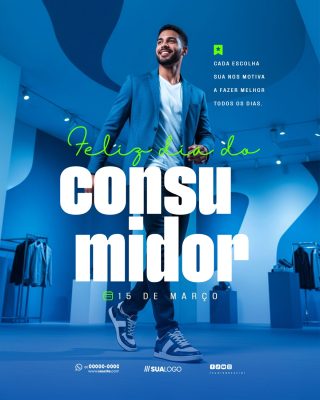 Dia Do Consumidor 15 de Março  Social Media PSD Editável