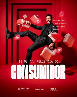 Dia Do Consumidor 15 de Março  Social Media PSD Editável