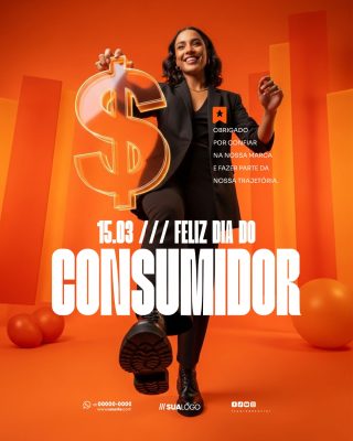Dia Do Consumidor 15 de Março  Social Media PSD Editável