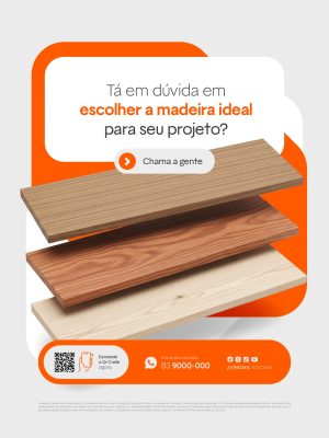 Tá Em Dúvida Em Escolher a Madeira Ideal para Seu Projeto PSD Editável