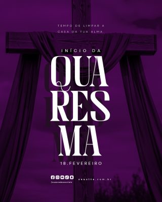  Início Quaresma 18 de Fevereiro PSD Editável